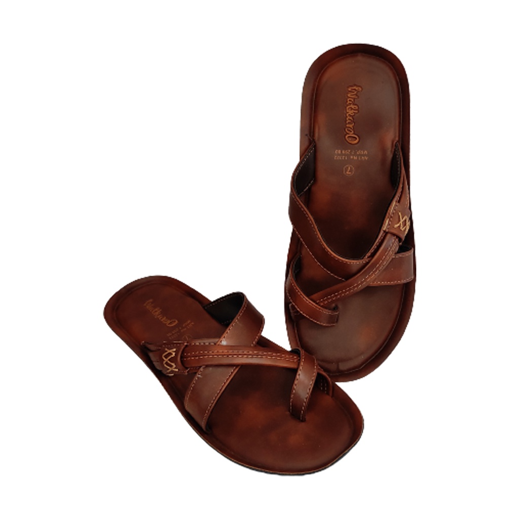 VKC MEN S CASUAL WASHBLE CHAPPAL BROWN